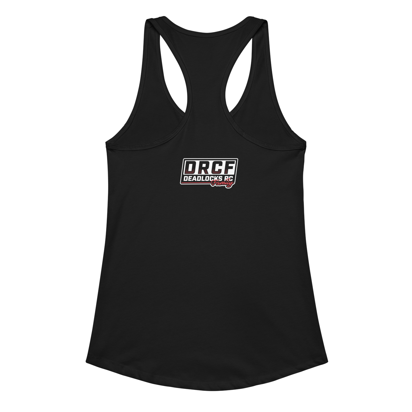 Women’s fitted racerback tank top
