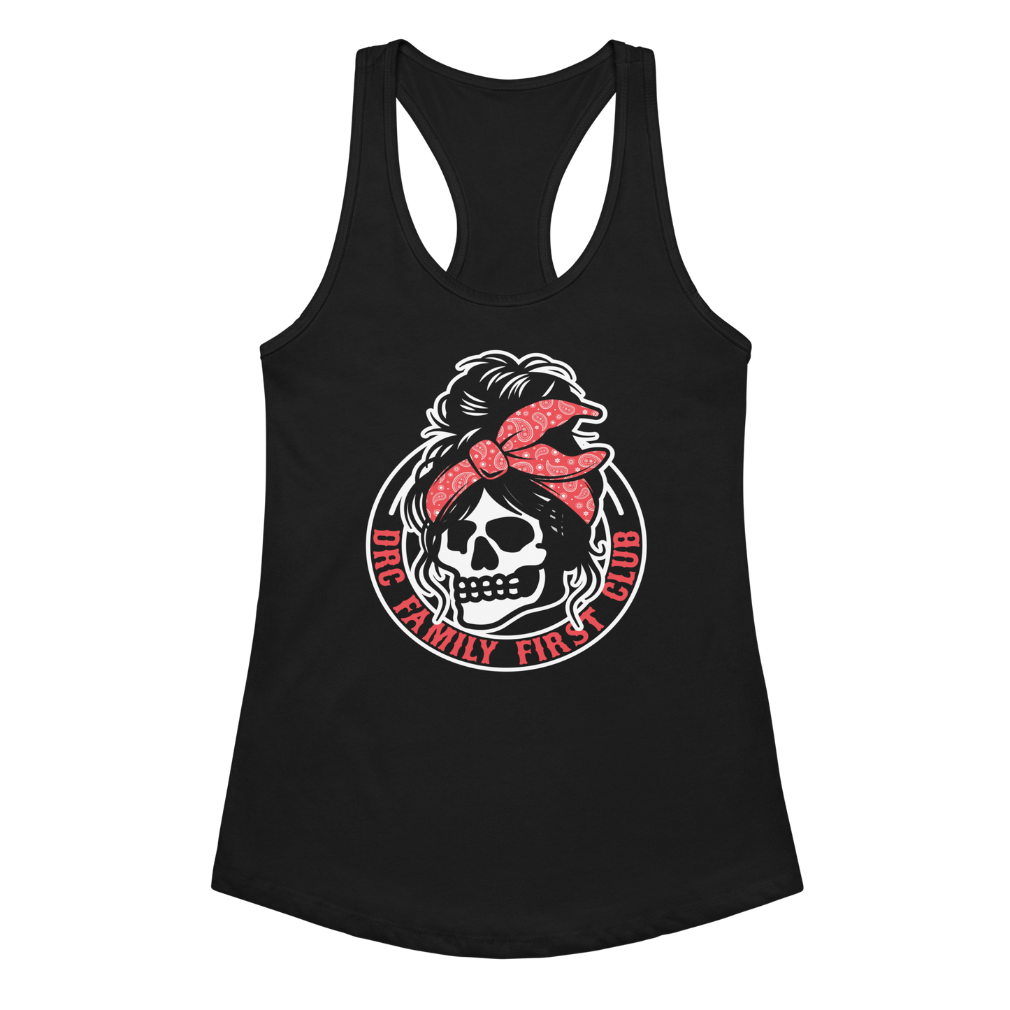 Women’s fitted racerback tank top